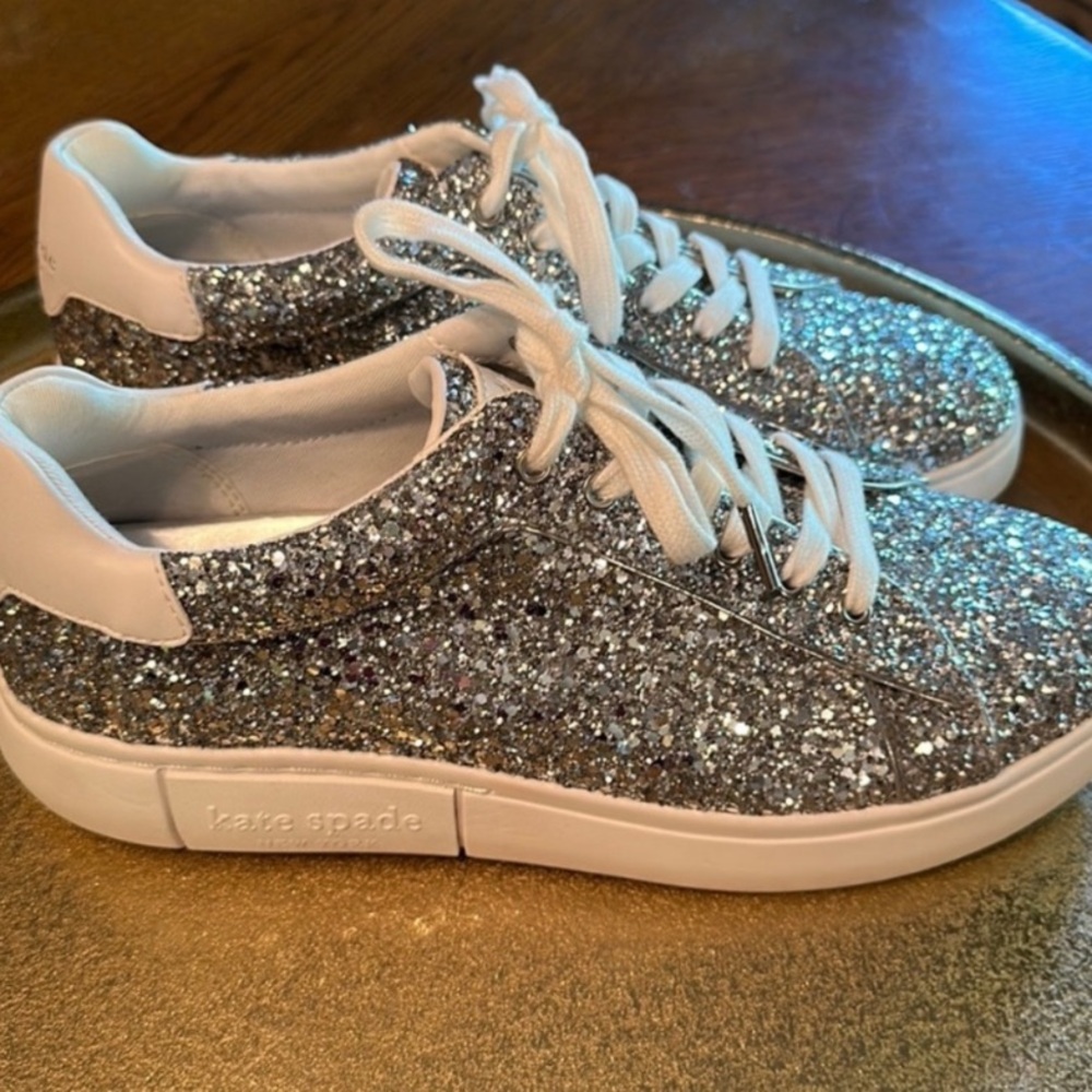 Kate Spade Glitter Sneakers
